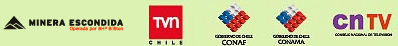 Auspician: Minera Escondida, Televisi&oacute;n Nacional de Chile (TVN), CONAF, CONAMA y CNTV.